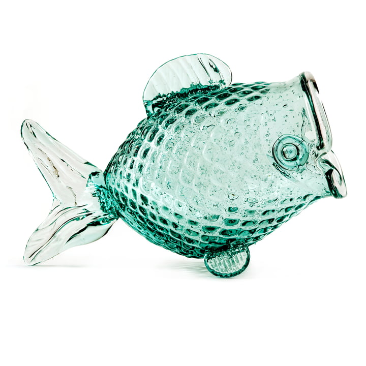 Pols Potten - Fat Fish Vorratsglas, grün