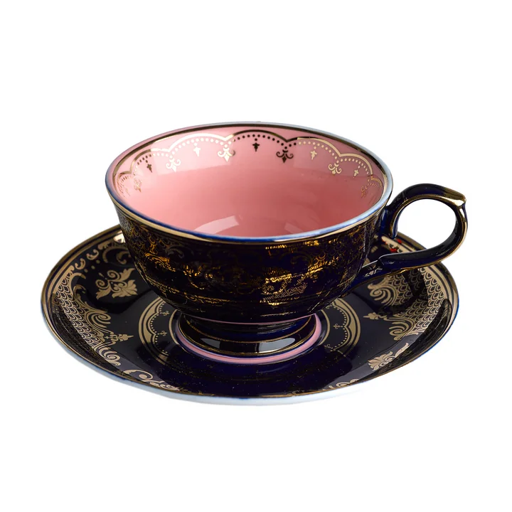 POLSPOTTEN - Grandpa Tasse mit Untertasse, mehrfarbig