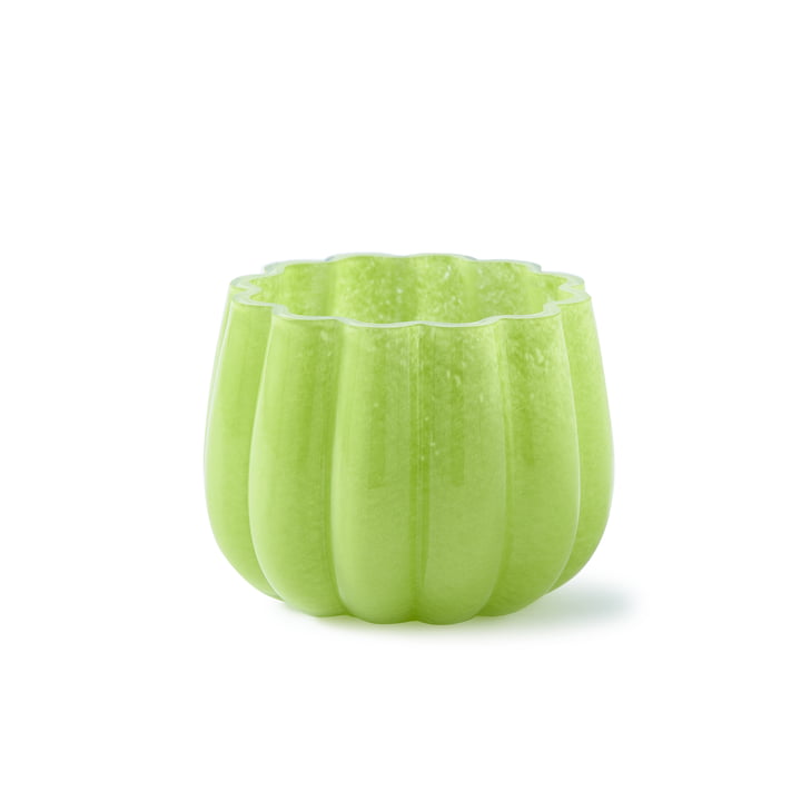 Pols Potten - Melon Vase Hurricane, grün