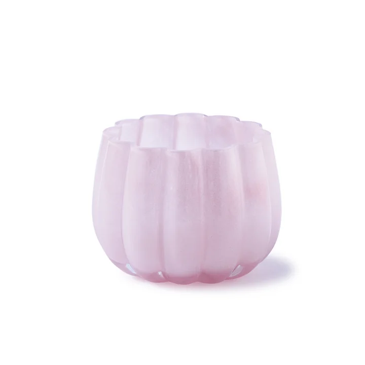 POLSPOTTEN - Melon Vase Hurricane, light pink