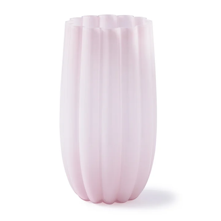 Melon Vase L, light pink