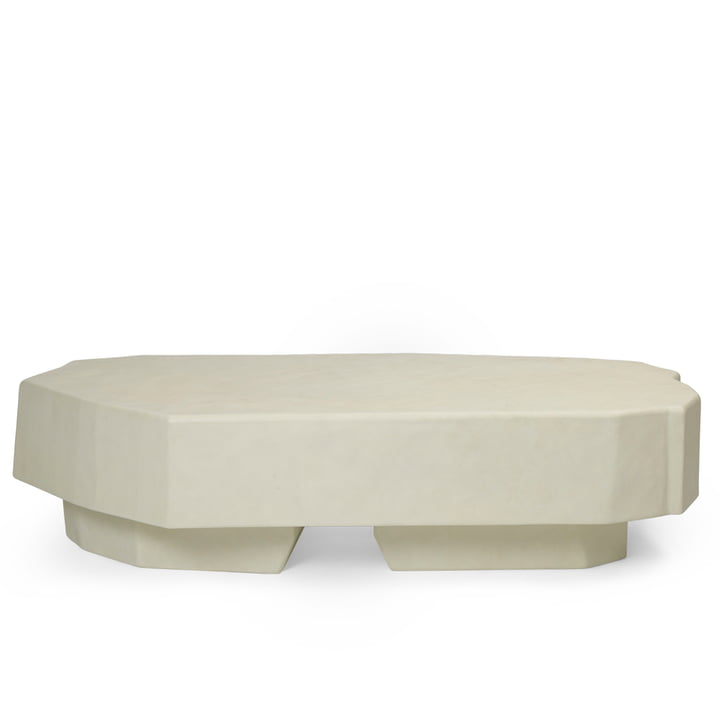 ferm Living - Staffa Couchtisch, Large, off-white
