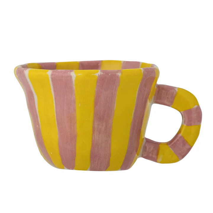 Bloomingville - Mini Nini Tasse, gelb / rosa