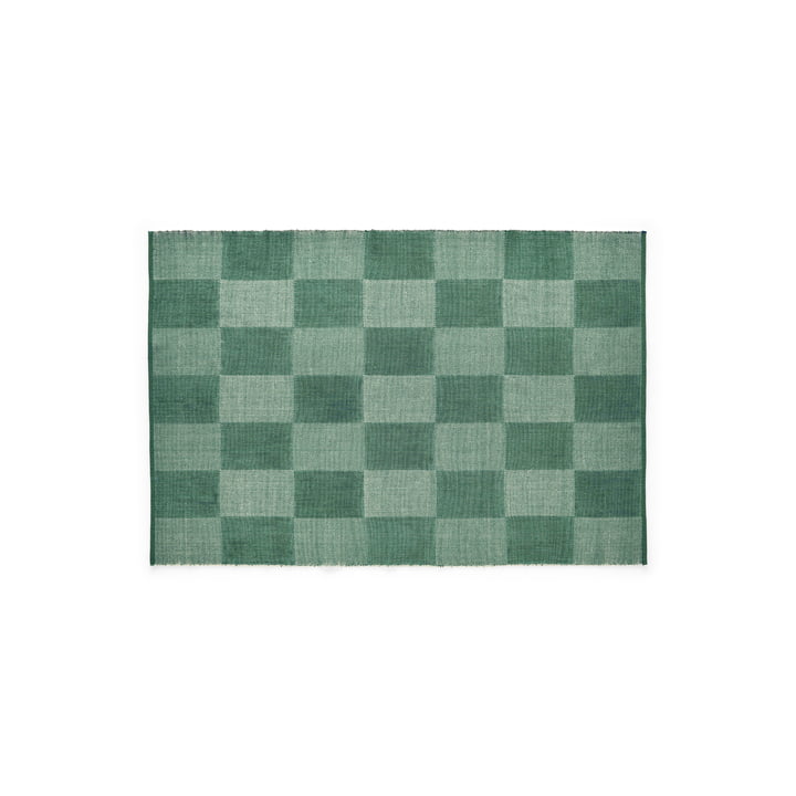 Check Teppich, 140 x 200 cm, grün s check von HAY