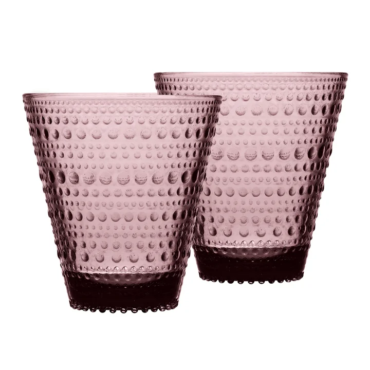 Iittala - Kastehelmi Trinkglas 30 cl, violett (2er-Set)