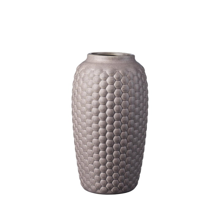 FDB Møbler - S8 Lupin Vase, Ø 15,5 x H 28 cm, wam grey