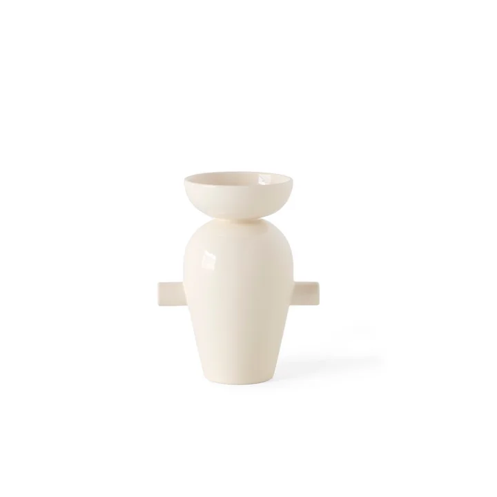 Momento JH40 Vase, H 27, cream von &Tradition
