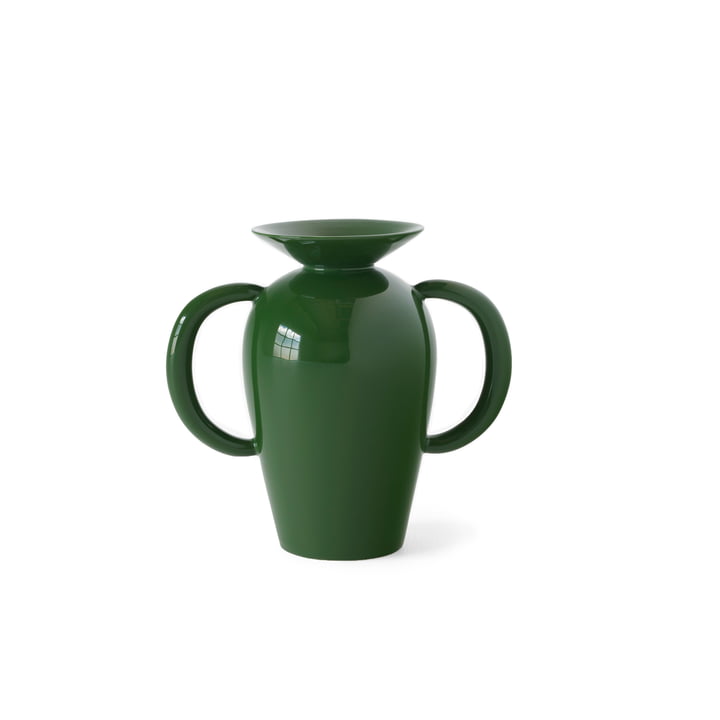 Momento JH41 Vase, H 30, smaragd von &Tradition
