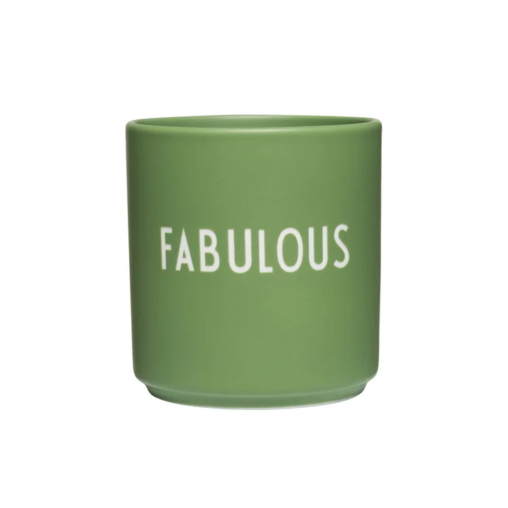AJ Favourite Porzellan Becher, Fabulous / tendril von Design Letters