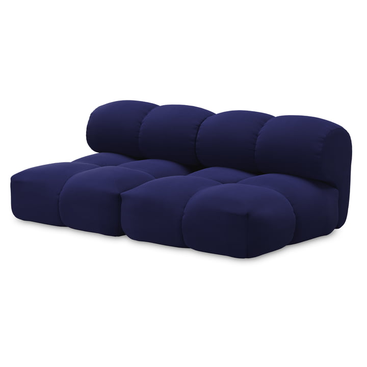 OUT Objekte unserer Tage - Sander 02 2.5-Sitzer Sofa, mitternachtsblau (Xtreme YS024)