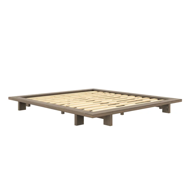 Karup - Japan Bett 180 x 200 cm, Kiefer carobbraun