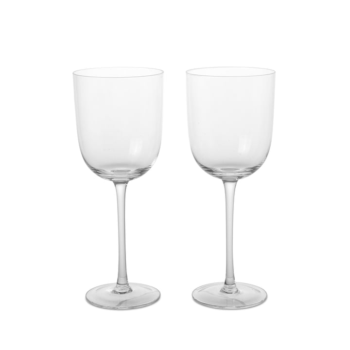Host Weißweinglas, klar (2er Set) von ferm Living