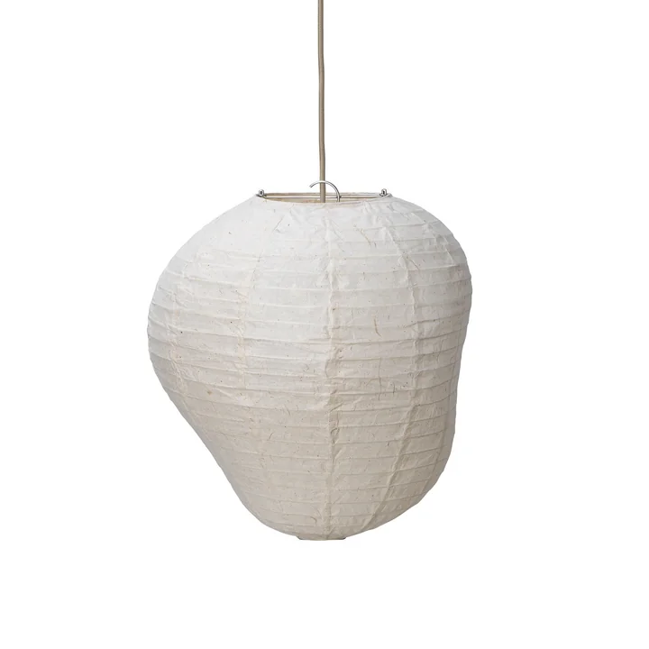 Kurbis Lampenschirm, H 40 x Ø 38 cm, Natur von Ferm Living