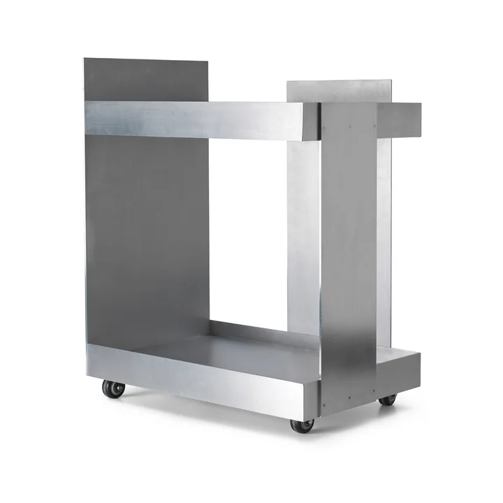 Lager Trolley, Aluminium von Ferm Living