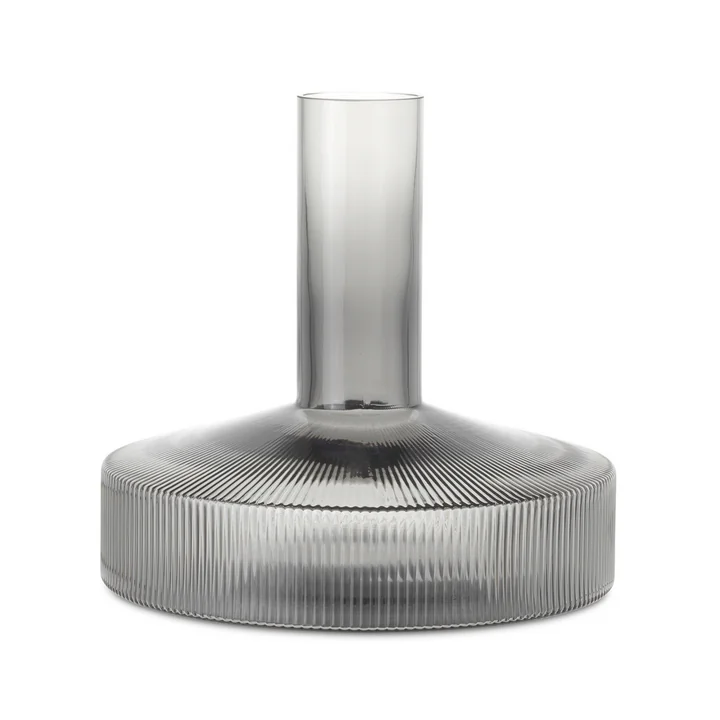 Ripple Wein Karaffe, 1.1 l, smoked grey von Ferm Living