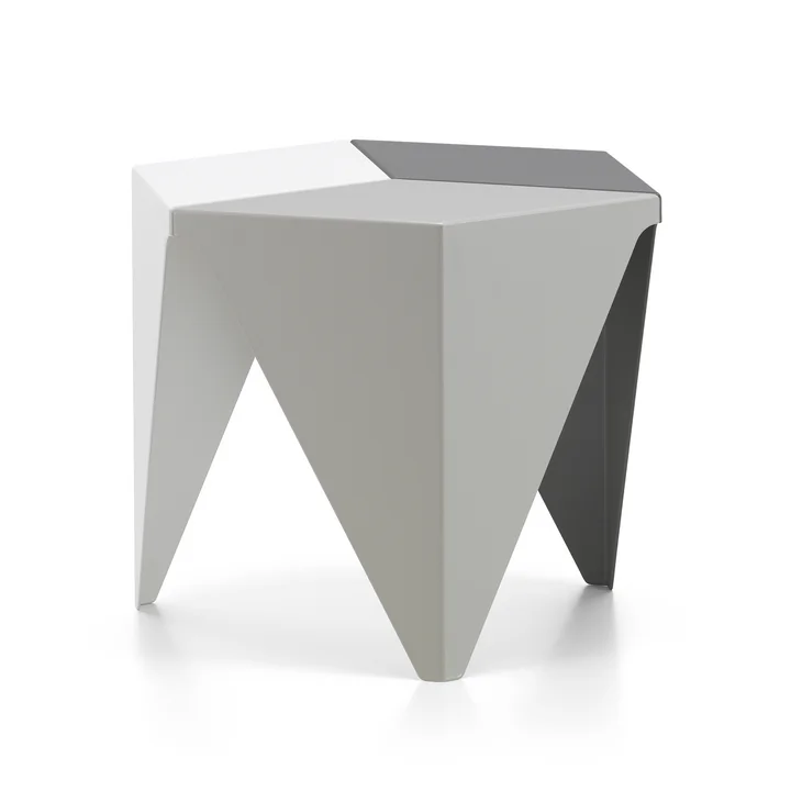 Vitra - Prismatic Table, hellgrau (three-tone)