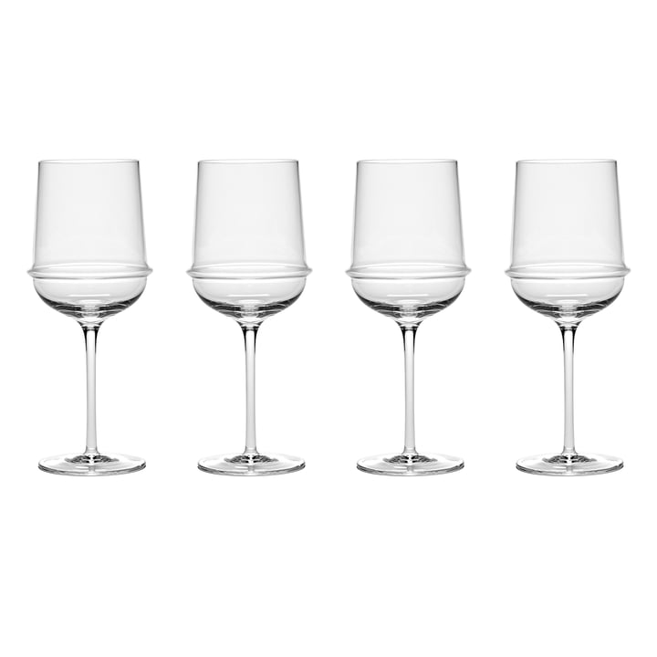 Dune Weißweinglas by Kelly Wearstler, klar (4er-Set) von Serax
