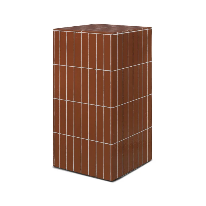 Pillar Sockel von Ferm Living in der Farbe braun