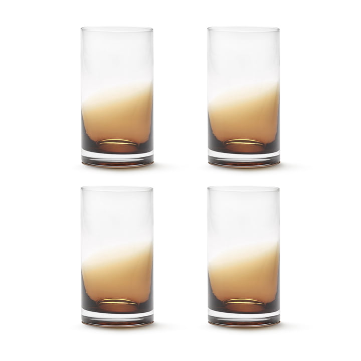 Zuma Trinkglas by Kelly Wearstler, klar (4er-Set) von Serax
