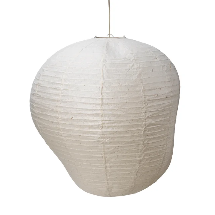 Ferm Living - Kurbis Lampenschirm, H 80 x Ø 75 cm, natur