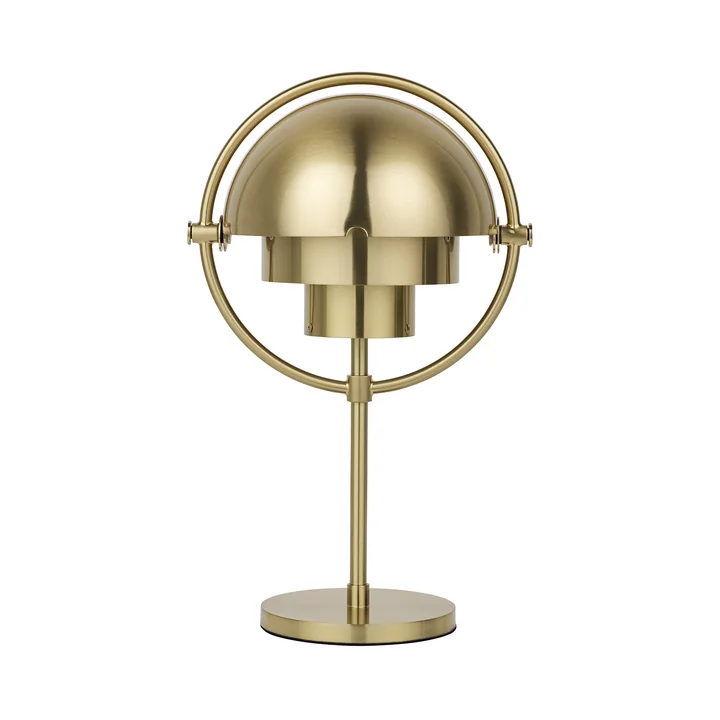 Gubi - Multi-Lite Portable LED Akku Tischleuchte, Messing glänzend