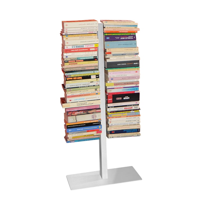 Radius Design - Booksbaum Standregal Small, double weiß
