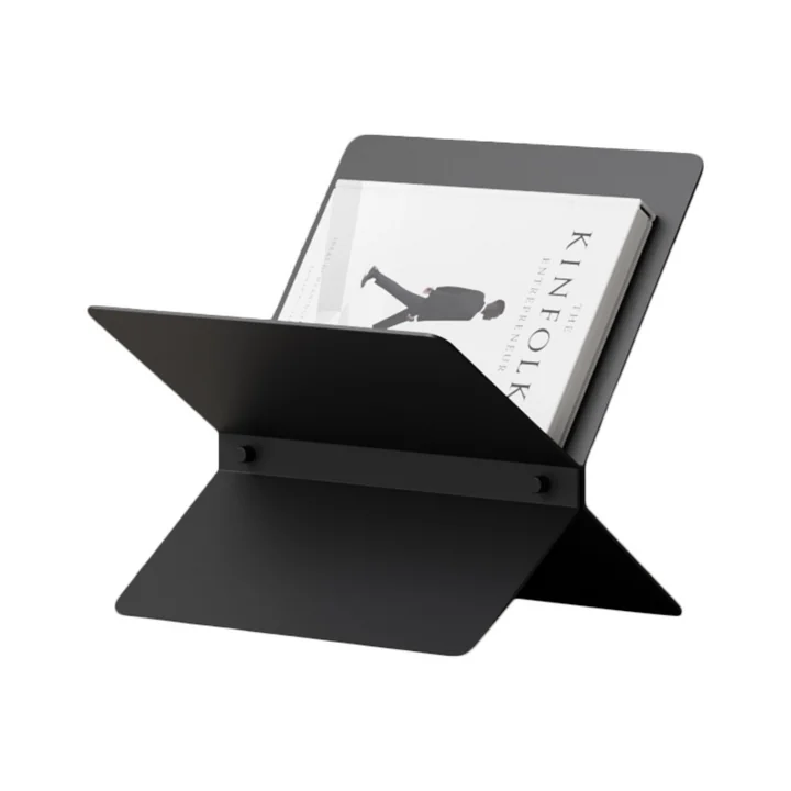 Magazinständer, schwarz von Nichba Design