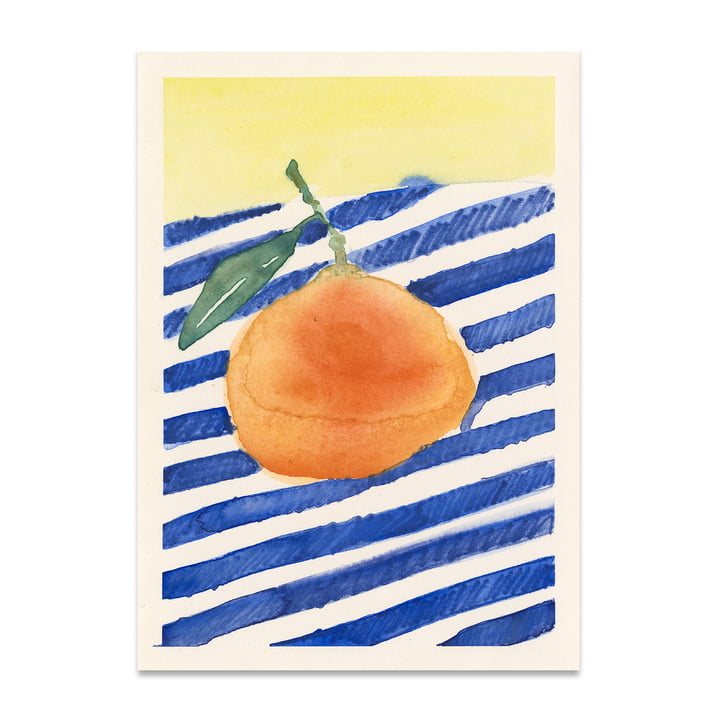 Orange Poster von Paper Collective