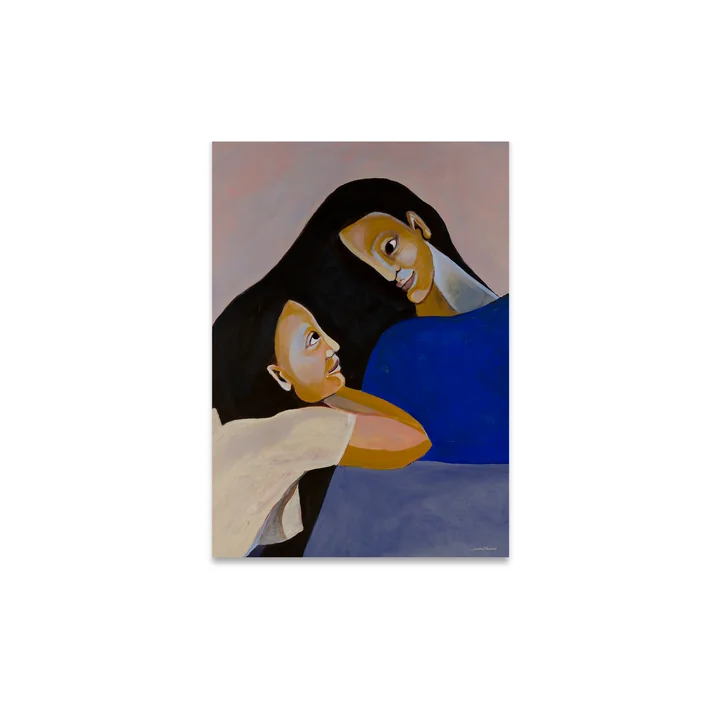 Sisters II Poster von Paper Collective