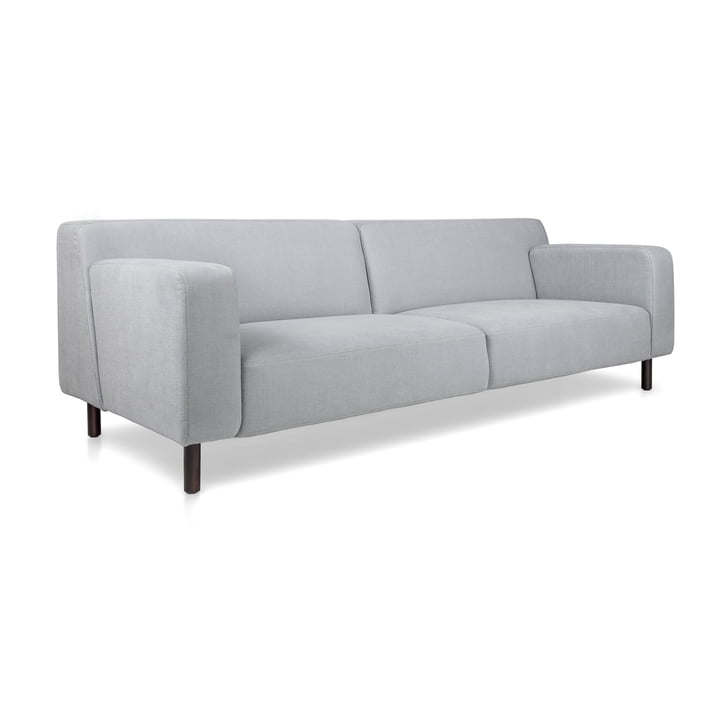 Sitzfeldt - Sky 3-Sitzer Sofa, Vento hellgrau