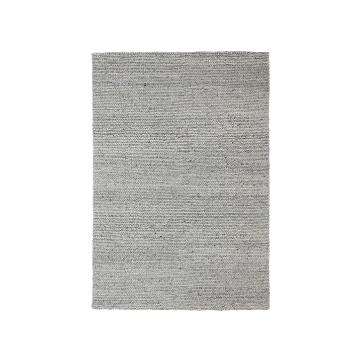 Nuuck - Fletta Teppich, 160x230 cm, grau/weiß
