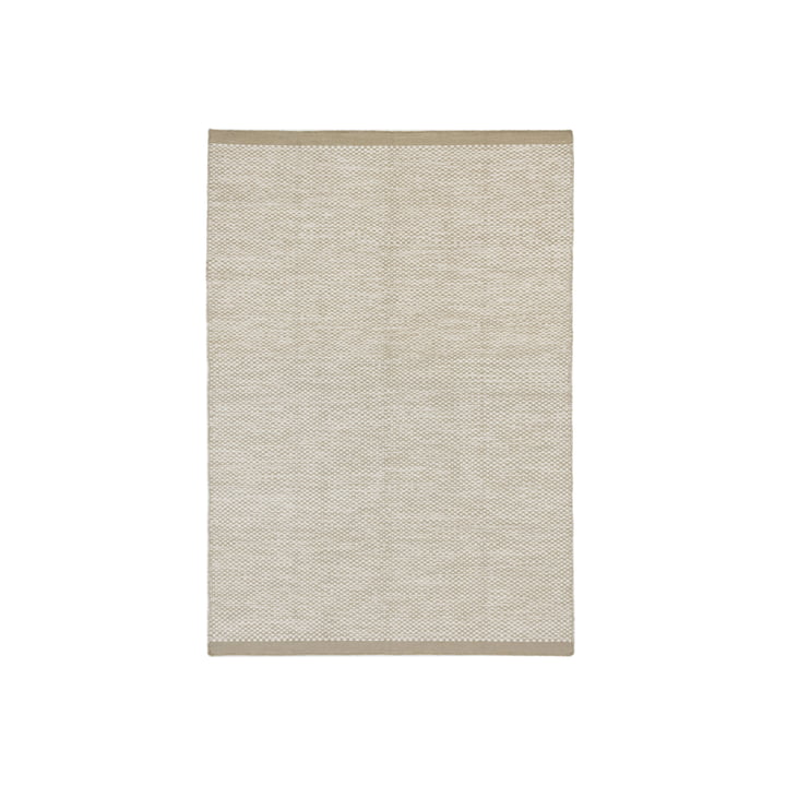 Nuuck - Glostrup Teppich, 160x230 cm, kamel/weiß