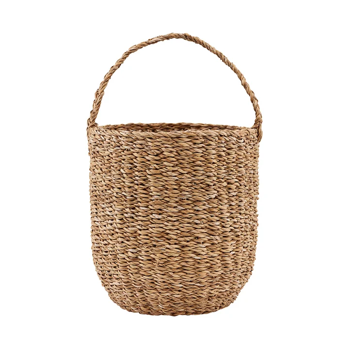 Use with handle Korb, natur von Nicolas Vahé