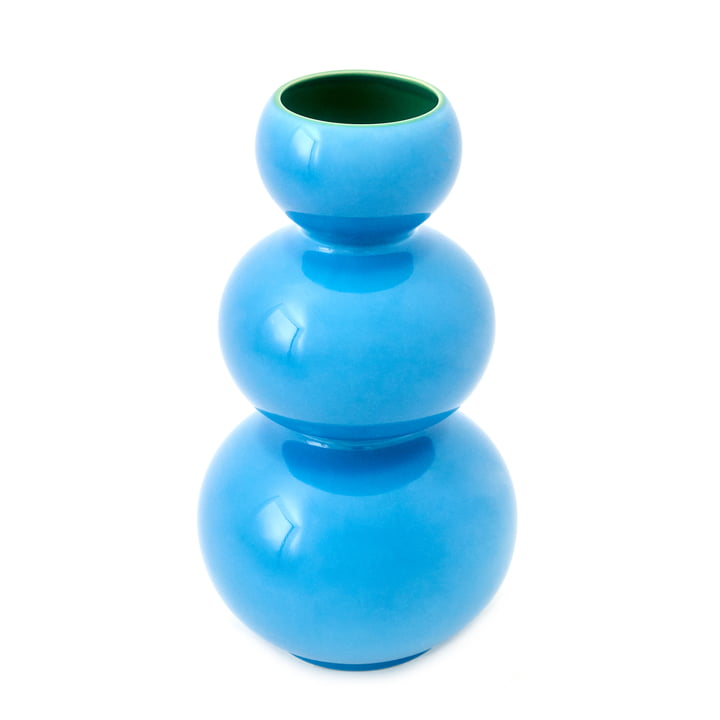 Los Floreros Vase, rumba, azul blau von Acapulco Design