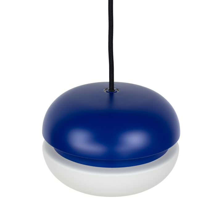 HANA - Macaron Pendelleuchte, Ø 18 cm, matt ultramarine