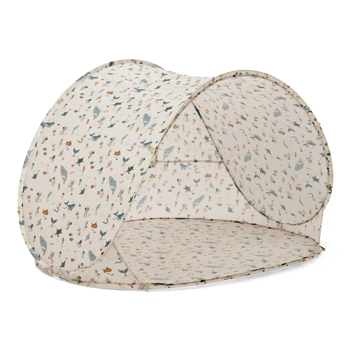 Cassie Pop Up Zelt, 150 x 110 x 90 cm, sea creature / sandy von LIEWOOD