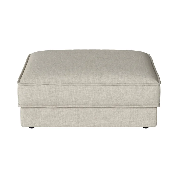 Noora Pouf 100 x 100 cm, Nantes hellbeige von Bolia