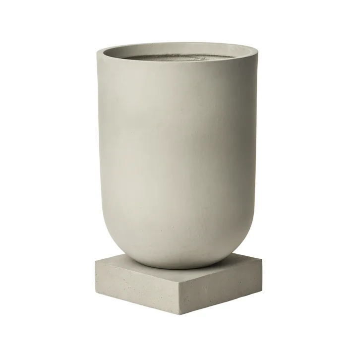 Bolia - Podium Blumentopf Ø 30 x H 45 cm, grau