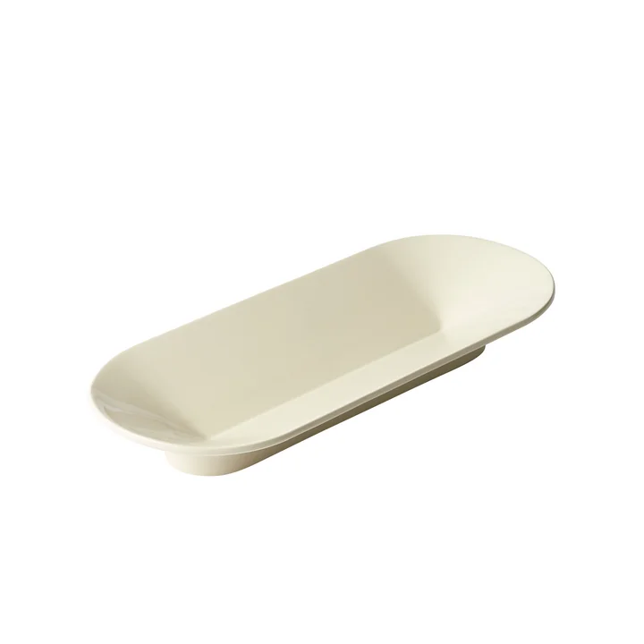 Mere Schale, 51,5 x 21,5 cm, off-white von Muuto