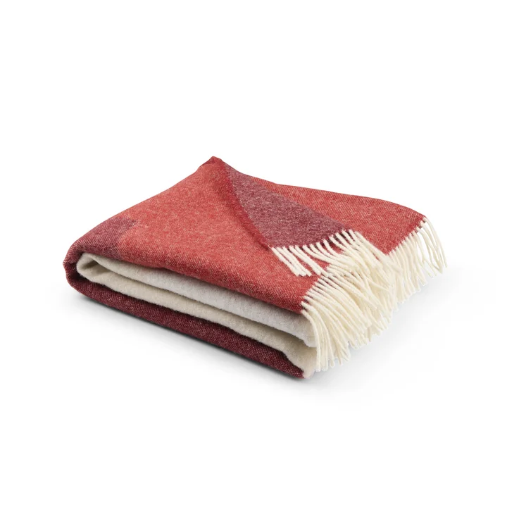 Echo Wolldecke 130 x 170 cm, rot von Northern