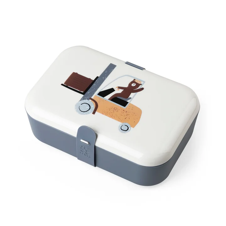 Lunchbox mit Silikonband von Sebra