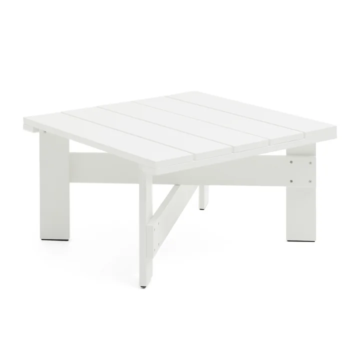 HAY - Crate Beistelltisch, L 75,5 cm, white