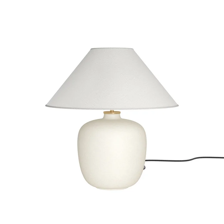 Audo - Torso Tischleuchte H 37 cm, sand / off white
