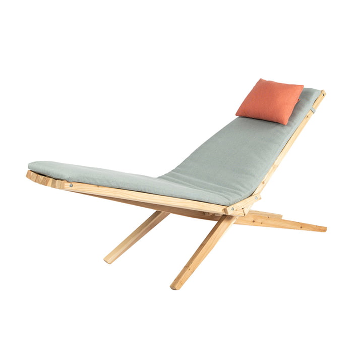 Woodlounger Outdoor inkl. Sitzpolster, Lärche von Weltevree