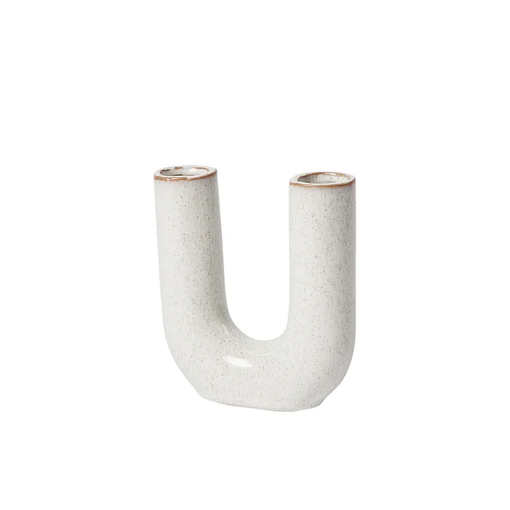 Hector Vase, u, rainy day grey von Broste Copenhagen