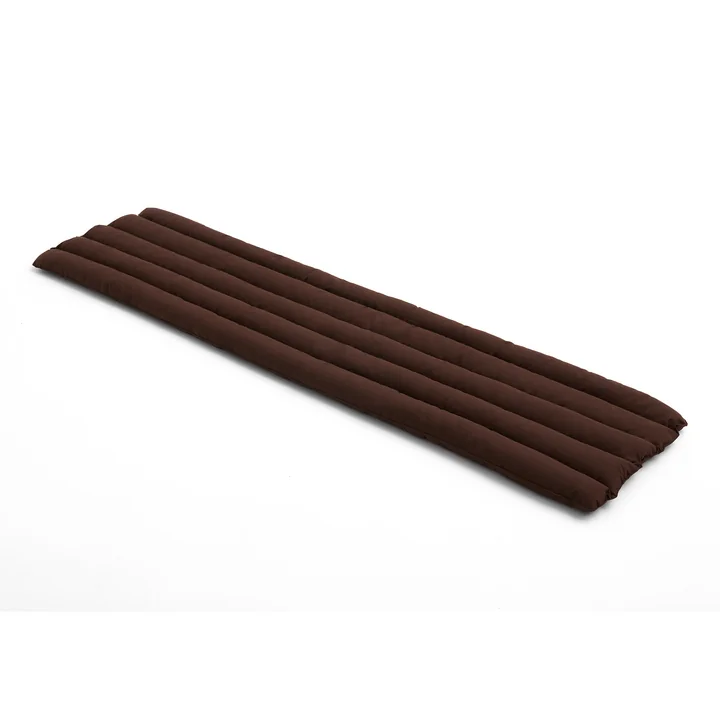 Palissade Soft Quilted Cushion, für Chaise Longue, iron red von HAY