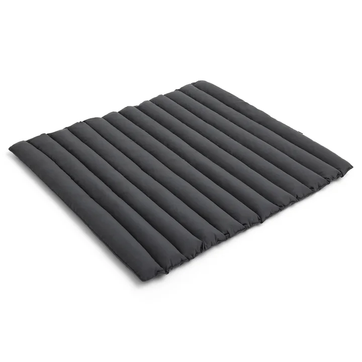 Palissade Soft Quilted Cushion, für Lounge Sofa, anthrazit von HAY