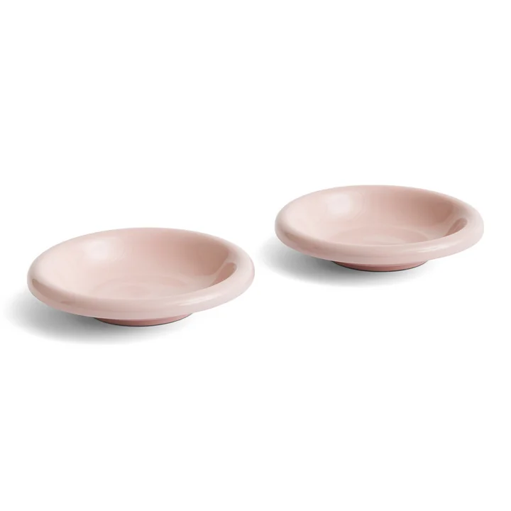 Barro Schale Ø 20 cm, rosa (2er-Set) von HAY