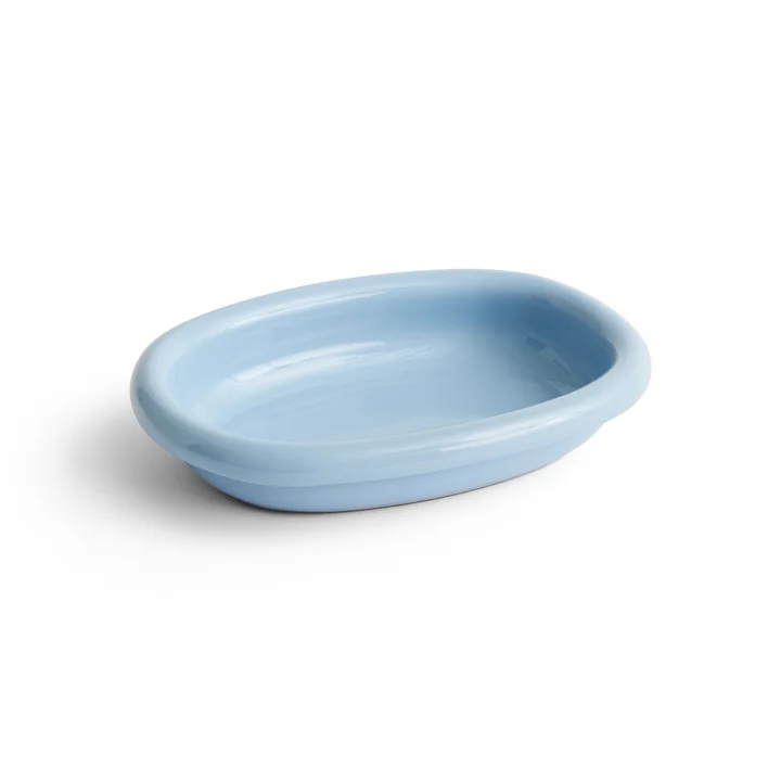 Barro Servierschale oval, S, hellblau von HAY