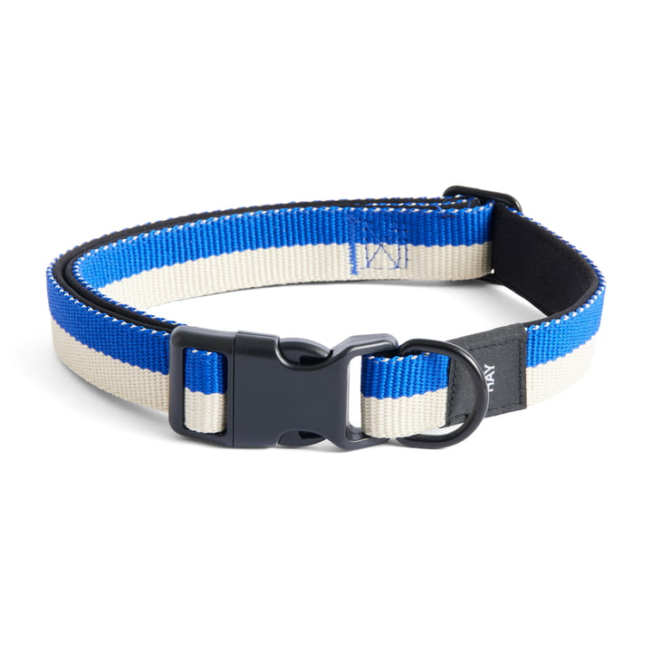 Hay - Dogs Hundehalsband, M/L blau / off-white